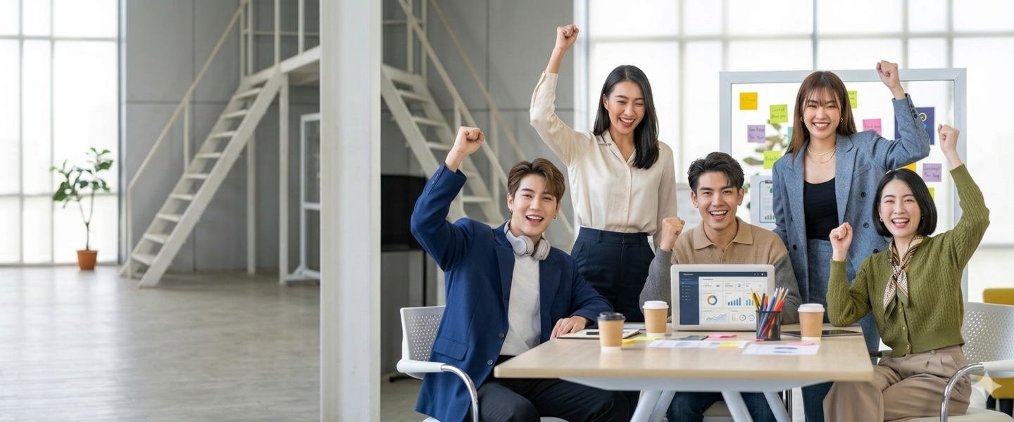 SUCCESS COMES WITH THE HELP OF PEOPLE.