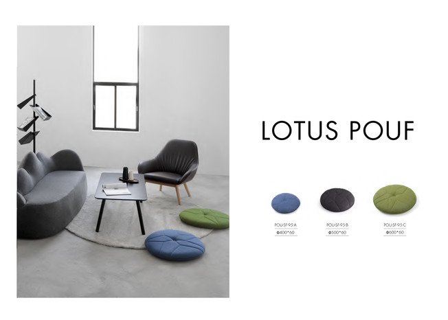 Garden & Pouf Stool - Product image