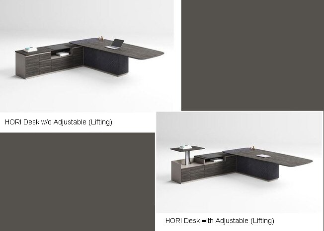HORI Height Adjustable Executive Desk - Product image