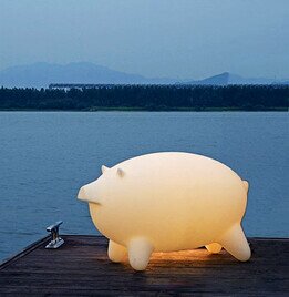 Pig Lamp