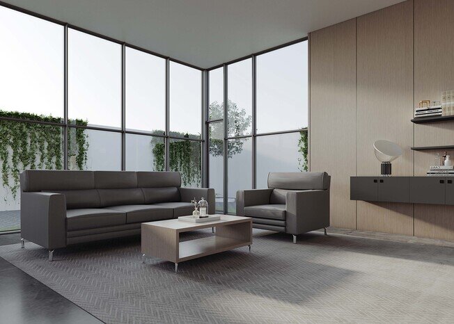 Supreme Height Adjustable Executive Desk - Product image